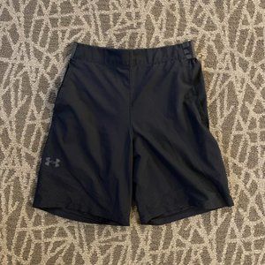 Black Under Armour Heatgear Athletic Shorts